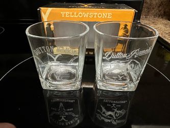 Yellowstone Dutton Ranch Glassware Set