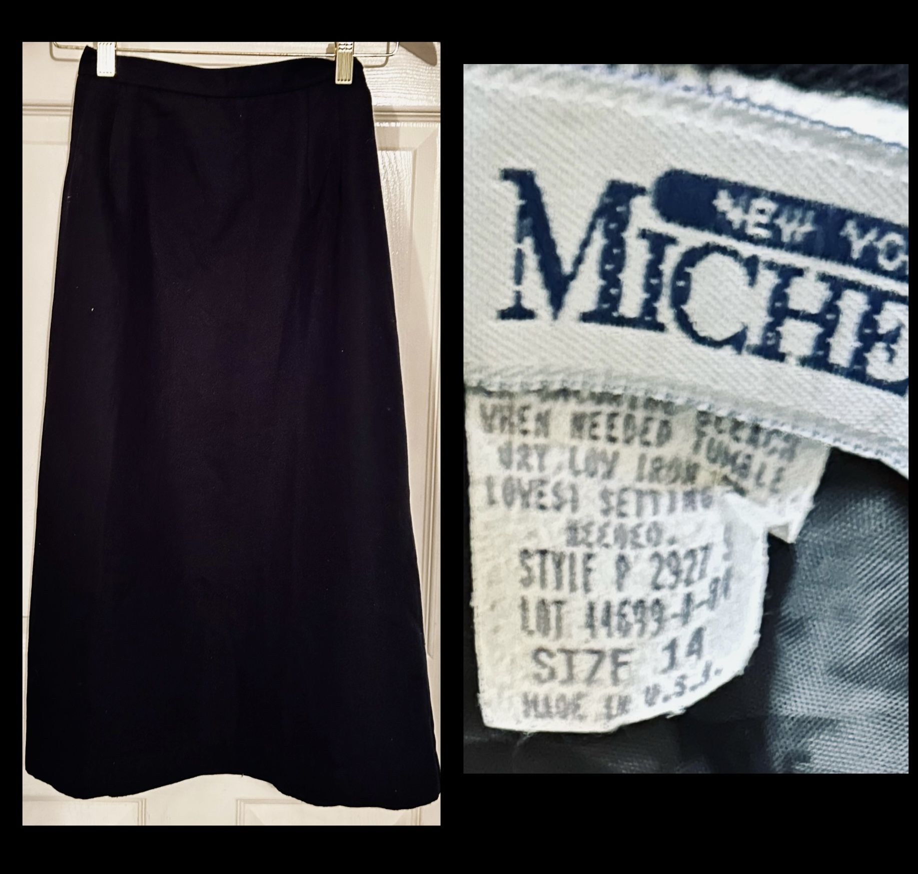 Women's Black Skirt Size 14