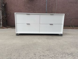 CB2 Low Wider Dresser Chest Of Drawers Cabinet