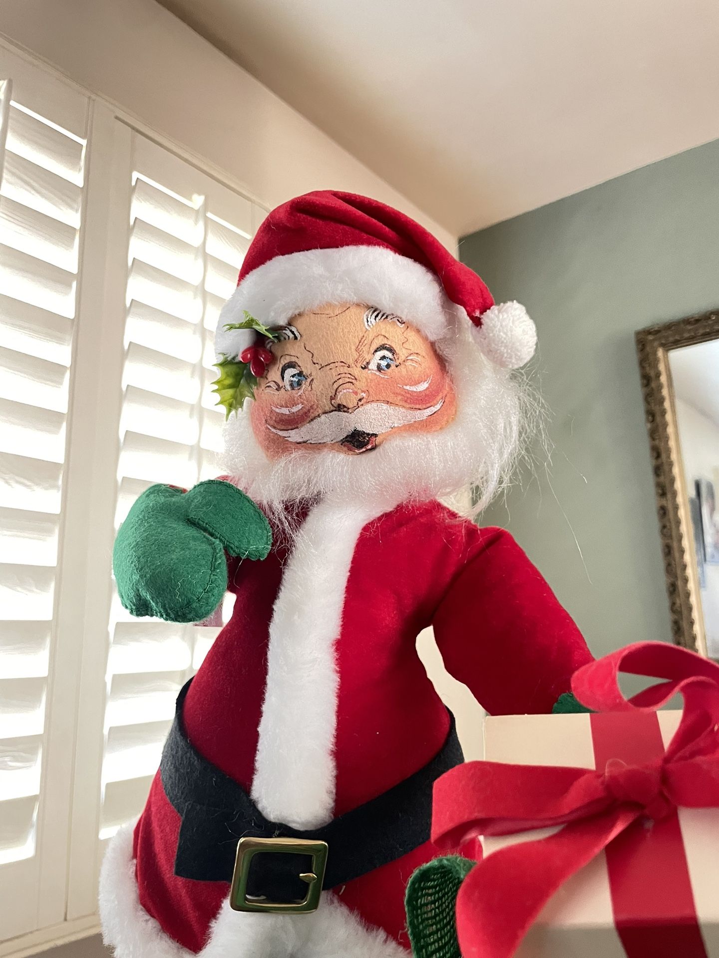 Vintage 1967 (1981) Santa Doll By Anna Lee For Christmas!