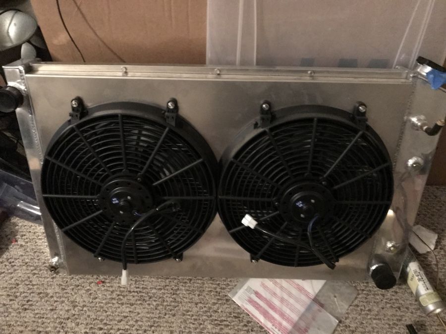 Champion 3-core aluminum radiator 73-87 Chevy Truck