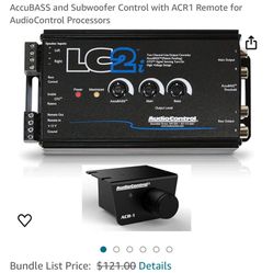AudioControl LC2I+ACR-1 Channel Line Output Converter with Remote Control