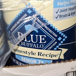 Blue Buffalo Senior Dog Food 96 Cans