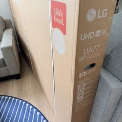 LG 86” UHD