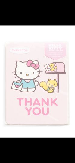 Hello Kitty Thank You Card