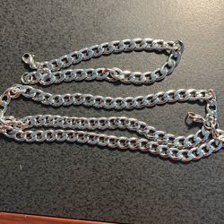 Valentine Day- 7mm Cuban Stainless Steel Set