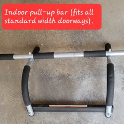 $15 OBO All-Steel Indoor Pull-Up Bar Fits Standard Doorways No Installation Required