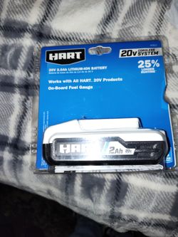 Brand New Hart 20v Battery