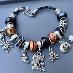 Halloween European style charm bracelets