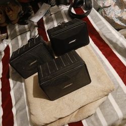 3 Bose 101 Speakers