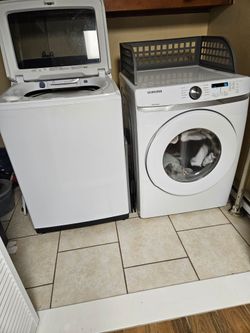 Washer and dryer