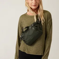 New Athleta excursion black waist  Crossbody belt Bag