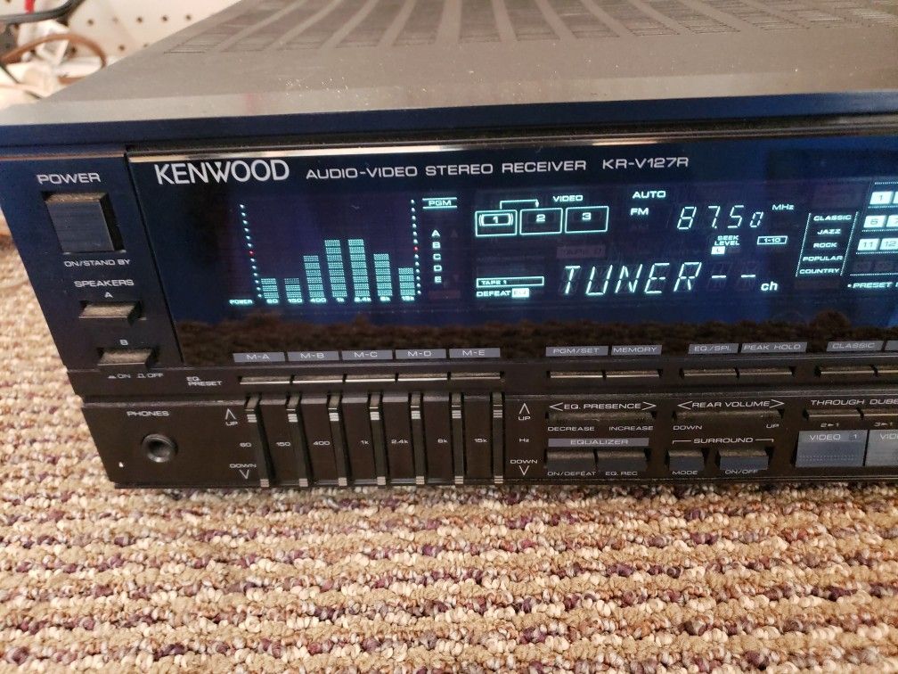 Kenwood KR-V127R stereo receiver