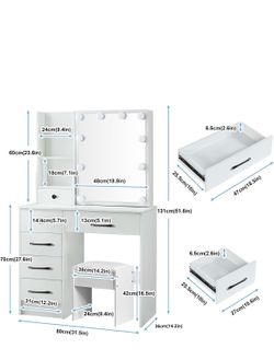 New White Vanity