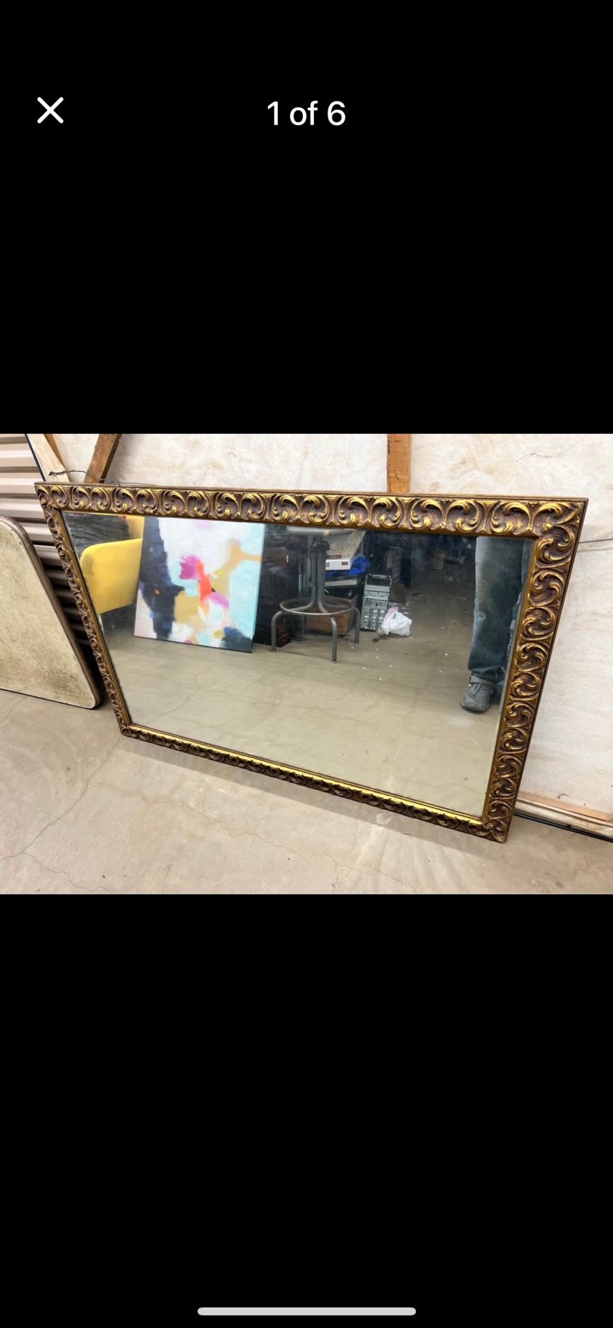 Big Antique Mirror