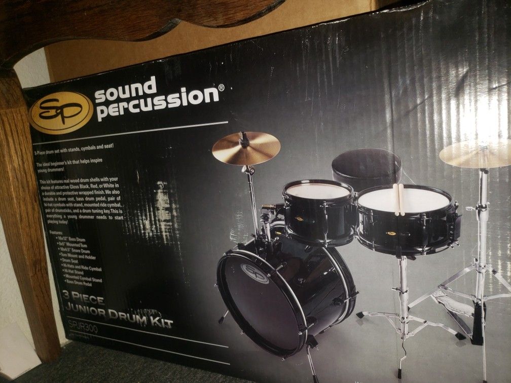Sound percussion junior drum set
