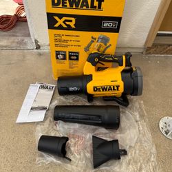 DEWALT 20V MAX XR 550 CFM 133 MPH Cordless Battery Powered Blower (Tool-Only)