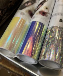 Premium Vinyl holographic 3x bundle 12x60 in per roll