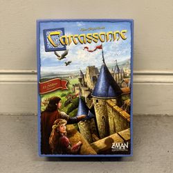 CARCASSONNE Strategy Board Game by Z-Man Games.  Complete Set (Good condition) PICK UP IN CORNELIUS