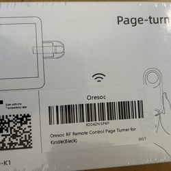 Oresoc RF Remote Control Page Turner for Kindle(Black) 
