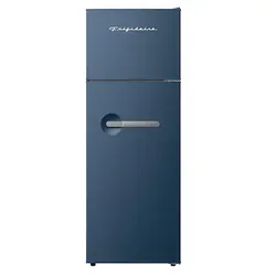 Frigidaire 7.5-cu ft Counter-Depth 24-in Wide Top-Freezer Refrigerator ( Blue )