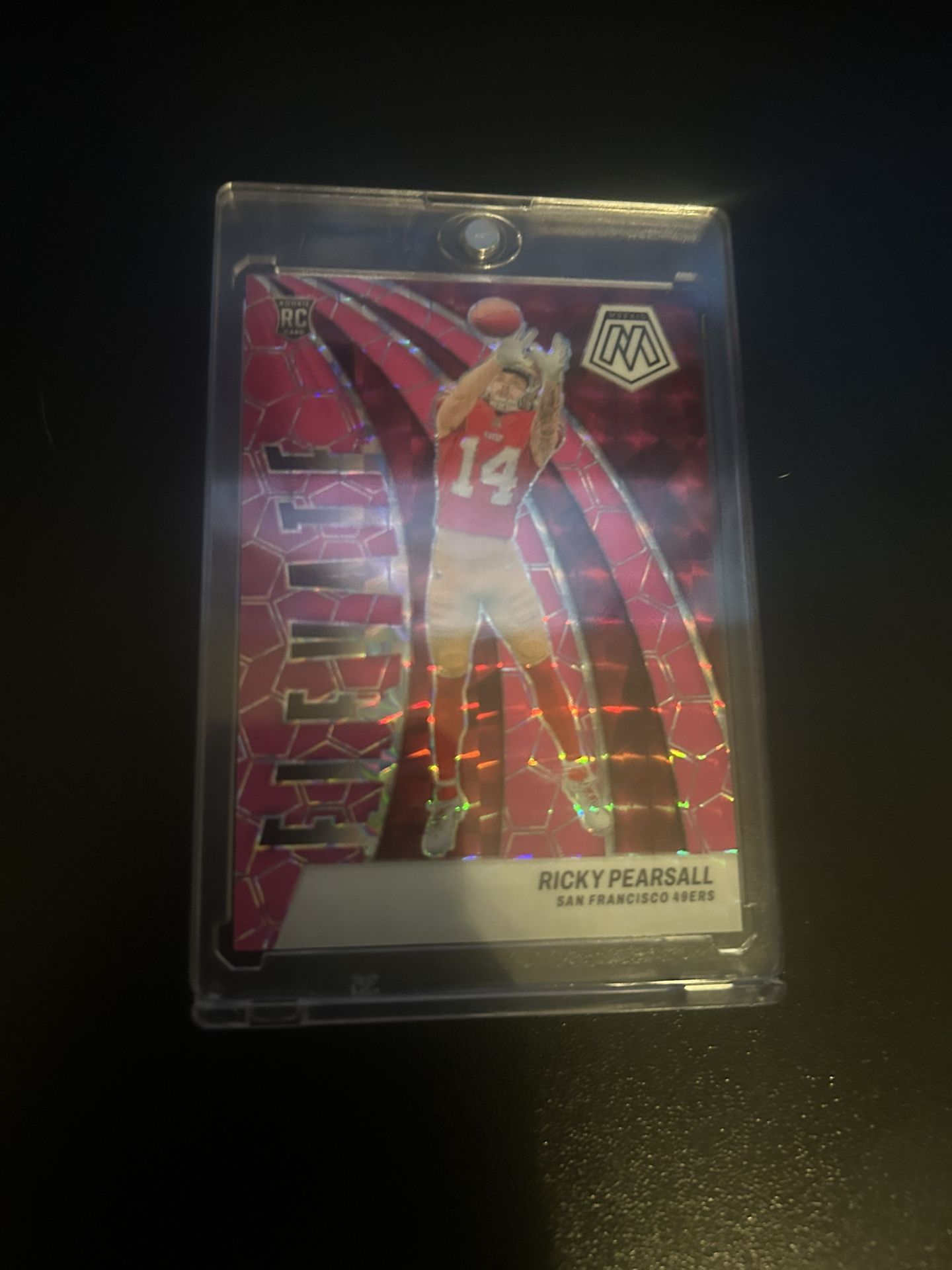 2024 Panini Mosaic Rick Pearsall Rookie Pink Elevate /10