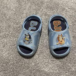Bluey toddler crocs 10c