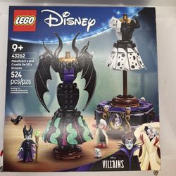 Maleficent's and Cruella De Vil's Dresses Legos