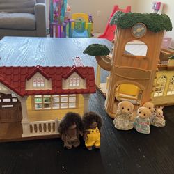 Calico Critters And House 
