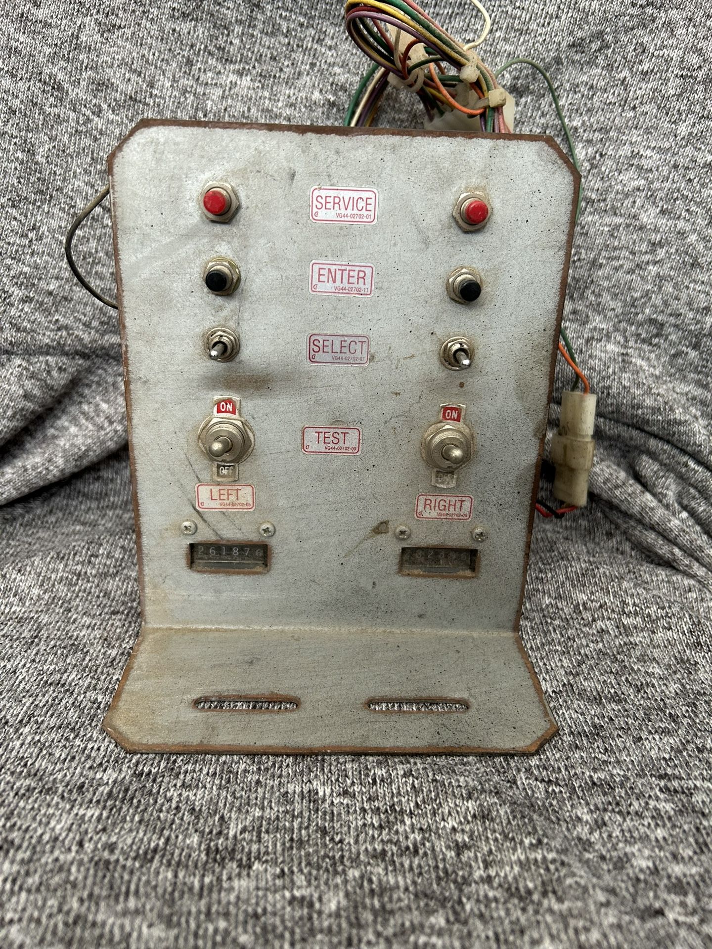 Arcade Service Control Panel 