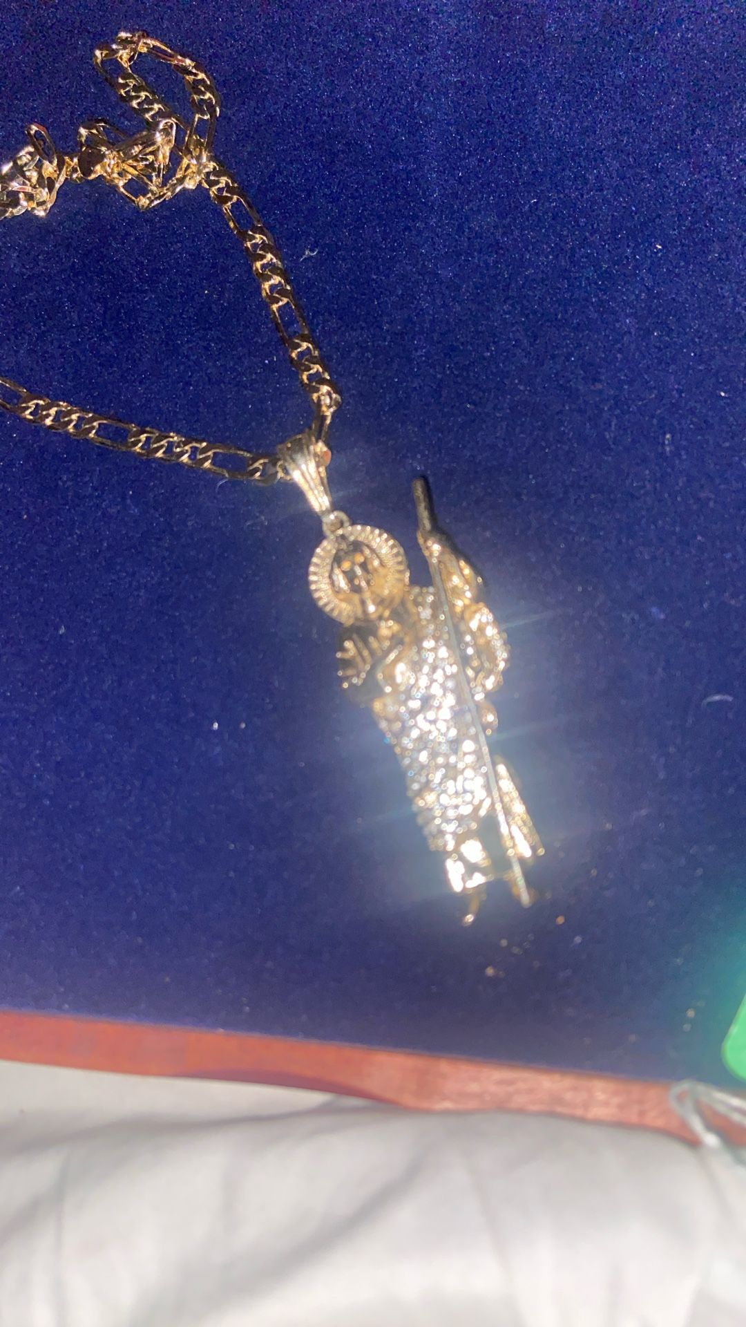San Judas Pendant And Necklace