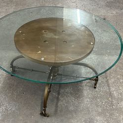 35x36x17”h Have A Glass Coffee Table