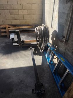 Trailer, and supplies