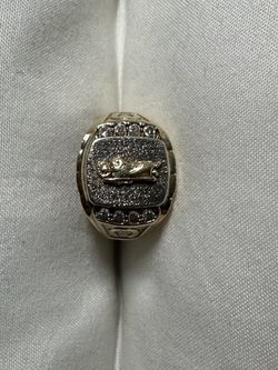 14kt Gold Ring San Judas Tadeo custom piece