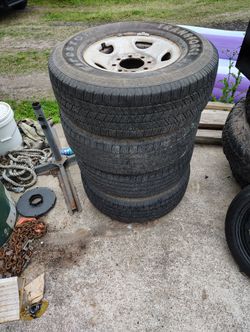 Rims And Tires 245/75R16