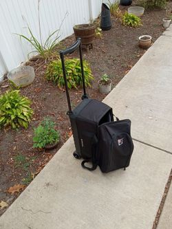 KR eliminator bowling ball cart for two balls