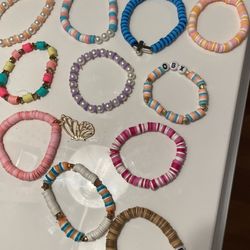 Clay Bead Bracelets 