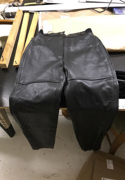 Brand new First Gear leather motorcycle pants