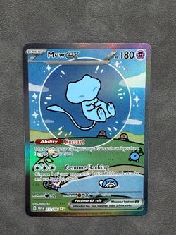 Pokemon Mew EX “Bubble Mew”