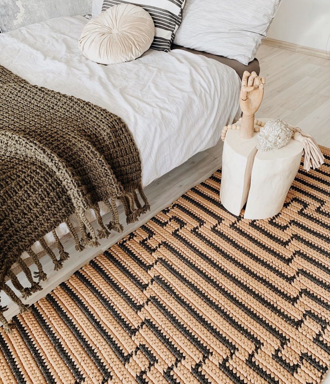 100% cotton rugs, handmade, washable