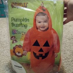 Baby Pumpkin Bunting Costume 
