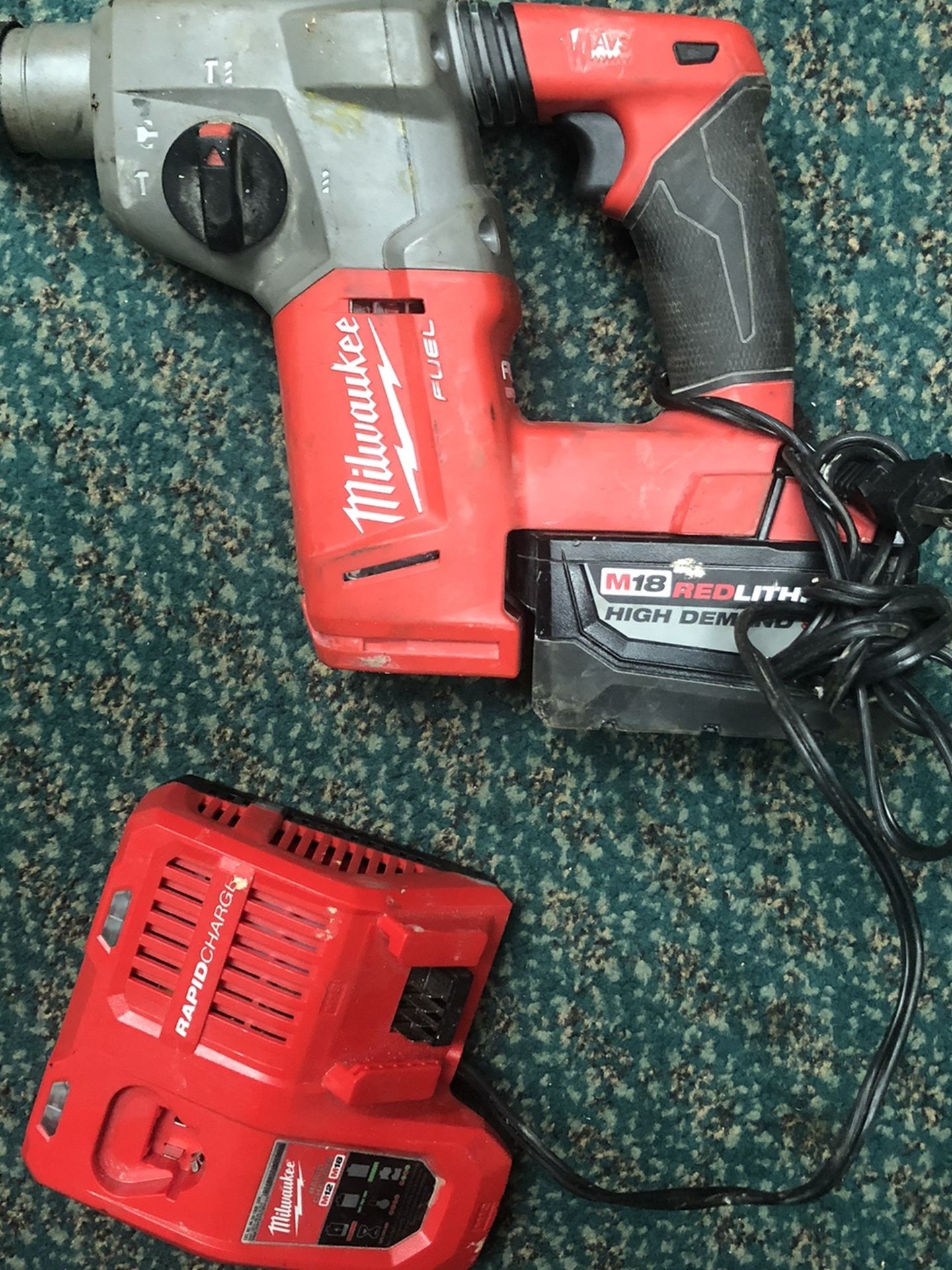 Hammer Drill, Tools-Power Milwaukee W/9.0 Battery W/Charger