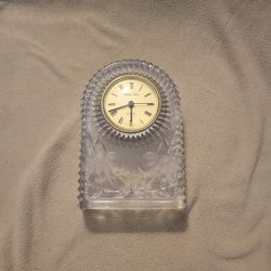 Princess House Quartz Crystal Clock 