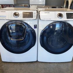 SAMSUNG XL CAPACITY WASHER DRYER ELECTRIC SET 