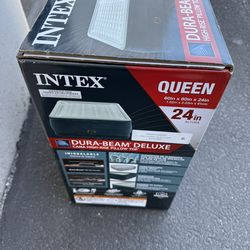 Intex 24 Inch Queen Air Mattress