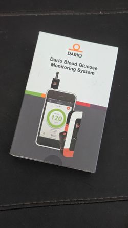 Dario Blood Glucose Monitoring System Diabetic Diabetes Supply