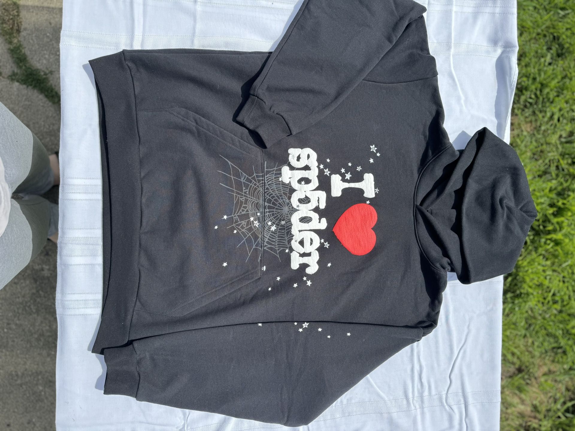 Black Sp5der Hoodie 