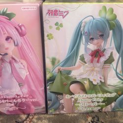 Sakura Miku & Hatsune Miku Noodle stoppers