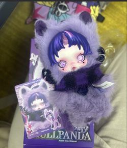 POP MART SKULLPANDA x My Little Pony Series Plush Doll Pendant Twilight Sparkle