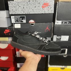Jordan 1 Low Travis Scott Phantom size 11  USED But Clean